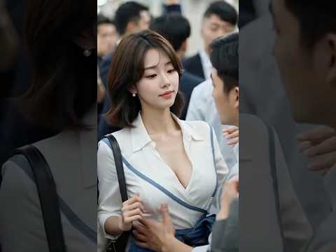 서울의 혼잡한 지하철 #aiart #지하철 #short #subway #viralvideo #subscribe #trendingshorts #kdrama #subwaytrain