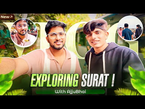 Exploring Surat With Ajjubhai 😍 And Visited The Most Haunted Beach 😨 - Munna Bhai Gaming Vlogs