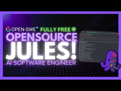 Open-SWE: Opensource Jules! FULLY FREE Async AI Coder IS INSANELY GOOD!