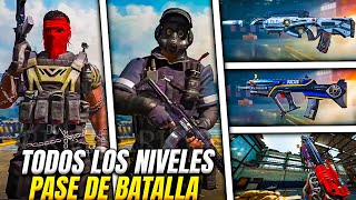 TODOS los NIVELES y RECOMPENSAS del PASE DE BATALLA de TEMPORADA 8 en COD MOBILE | Lobo Jz