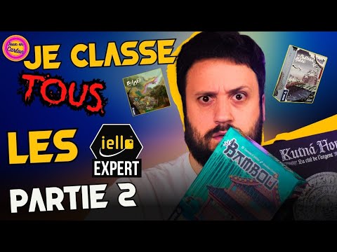 #2 Je CLASSE les IELLO EXPERT ! | Jeux en Carton