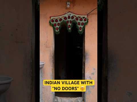 Indian Village with No Doors! ๐คฏ (SHOCKING) #shorts #vlog
