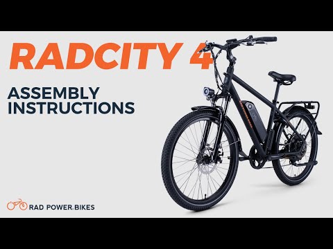 RadCity 4 and RadCity Step-Thru 3 Assembly Instructions | Rad Tech