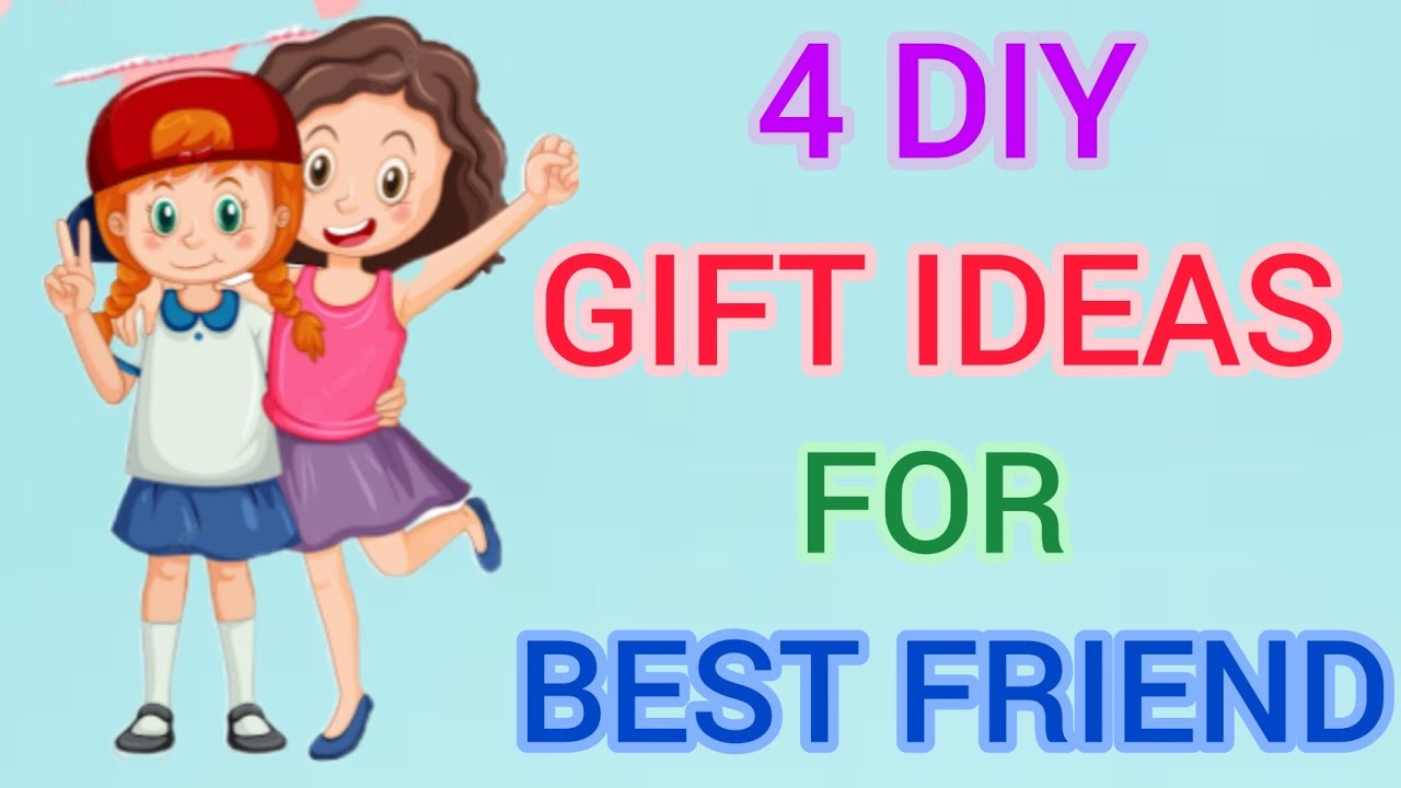 4 DIY Gift Ideas for Best Friend? Friendship Day Crafts