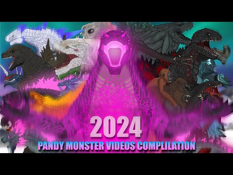 ALL MONSTER BATTLE 2024 | Godzilla Compilation Videos || PANDY CARTOON ANIMATION