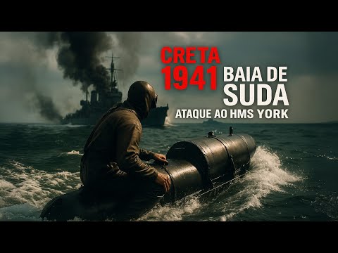 MISSÃO IMPOSSÍVEL: AFUNDAR O YORK! - SURPREENDA-SE COM O ATAQUE MAIS OUSADO DA SEGUNDA GUERRA