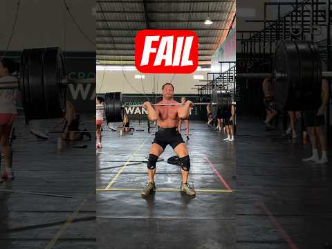 Failed weightlifting