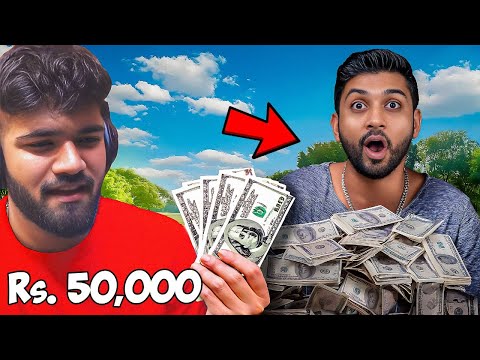 I GAVE MONEY TO MY SUBSCRIBERS