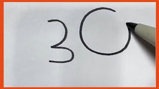 رسم سهل /كيفية الرسم بالأرقام للمبتدئين/ Easy Drawing / How to Draw by Numbers for Beginners