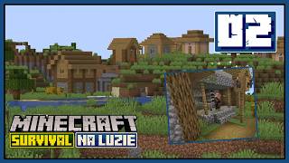 Minecraft Survival NA LUZIE odc. 02 - pomóżcie wybrać miejsce na bazę! no i szabrujemy wioski!