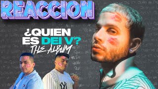 REACCIÓN al ALBUM QUIEN ES DEI V? 🤿🔥