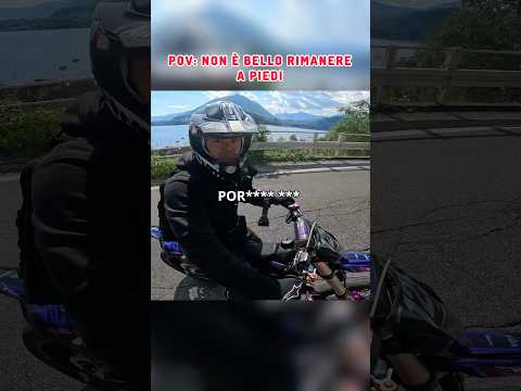 mini-vlog alla ricerca del benzinaio😎☠️ #moto #ktm #honda #125 #fantic