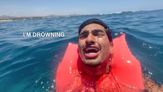 me being stupid in Mexico
