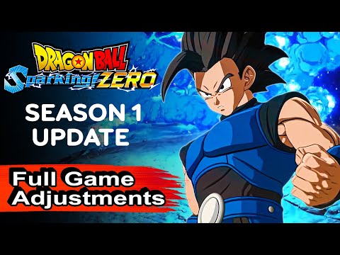 DRAGON BALL: Sparking! ZERO - All New Season 1 Battle, Game Mode & Character Adjustments