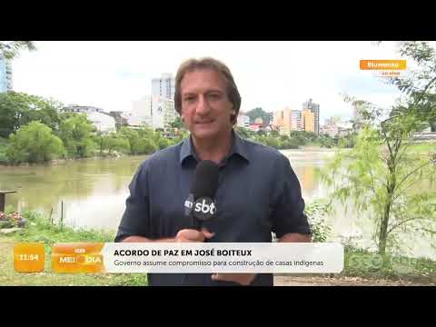 Acordo de paz em José Boiteux | Cotidiano | SCC Meio-Dia