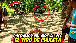 Chuleta casi se gana más de $100 con este tiro que hizo