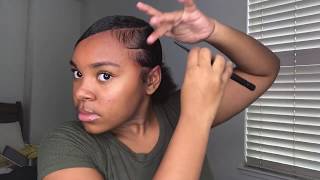 Slick Back Bun Edges Tutorial Therealniqqque Videos Kansas City