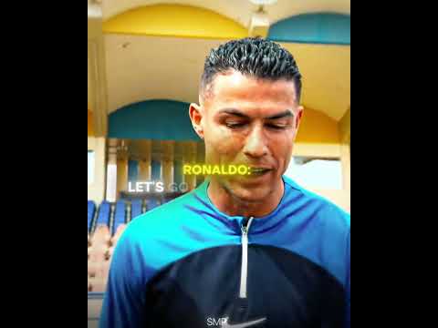 Ronaldo discipline is crazy...🙌🤐