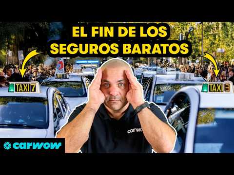 TAXISTAS INDIGNADOS y LA GUERRA DE LOS SEGUROS DE COCHE HA ESTALLADO: ¿QUÉ PASA CON LOS PRECIOS?