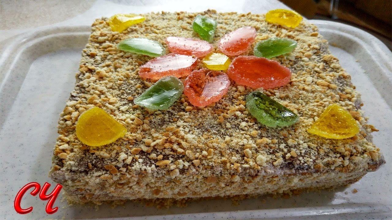 Десертный Торт Без Выпечки. . Готовится Быстро, а Результат-Вкуснотища