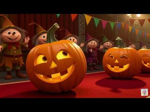 🎃 Desfile das Abóboras Canção de Halloween para Crianças Música Infantil Divertida Made with