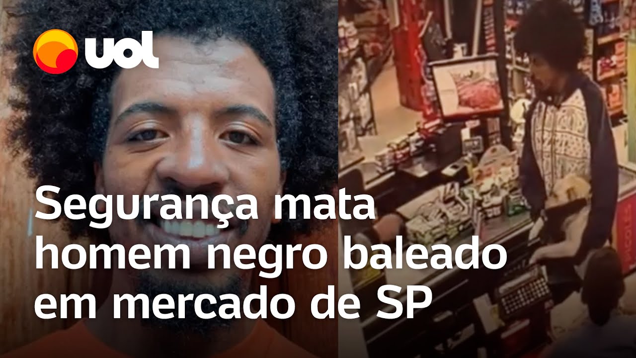 Homem negro morre baleado por segurança ao tentar entrar com cão em mercado