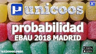 Imagen en miniatura para Probabilidad - EBAU 2018 Madrid