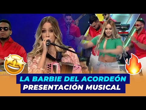 La Barbie del Acordeón Presentacion En Vivo | De Extremo a Extremo