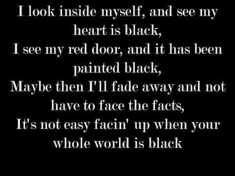 The Rolling Stones Paint It Black Lyrics Chords Chordify