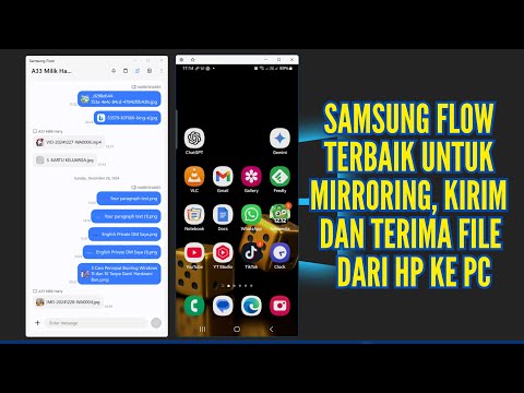 Samsung Flow Terbaik Untuk Mirroring, Kirim Dan Terima Files Dari HP ke PC dan sebaliknya