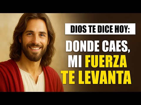DIOS TE DICE HOY 😇  EN TU DEBILIDAD, MI FUERZA TE HARÁ MÁS QUE VENCEDOR
