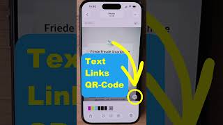 iPhone Frage: QR-Code von Foto einlesen mit Live Text Funktion #tech #tutorial #iphone