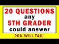 Are You Smarter Than a Fifth Grader?