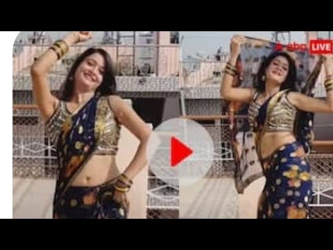 काली साड़ी में #भाभी का #देशी #डांस #डांसवीडियो #देहातीsong #lokgeet 