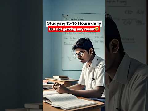 Topper कैसे पढ़ते है? |How to study like a topper for 15 hours 📚 #short #motivation