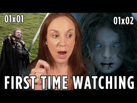 starting GAME OF THRONES for the VERY FIRST TIME * reaction and commentary * 01x01 * 01x02