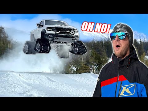 Thrilling Snow Racing with Mini TRX on Massive Tracks