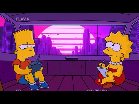 Synthwave Lo-fi Vibes 🎧 | Chill Beats for Focus, Study & Relaxation in a Retro City