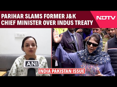 Mehbooba Mufti News | Shagun Parihar Slams Mehbooba Mufti Over Remarks On Indus Treaty