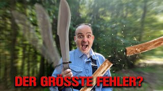 Survival Machete kann dich töten!