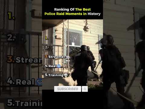 Ranking The Best Police Raided..💀