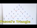 Understanding Pascal's Triangle Concepts