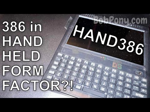 HAND386, the 386 based handheld device