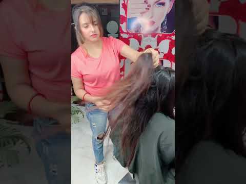 How to get rid split Ends Hair at Home!!by @Falaknaaz