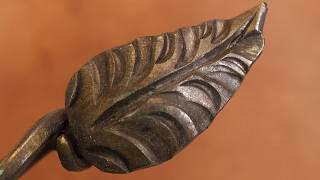 Forging Ornamental Leaves as Thank You Gifts!