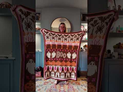 I started a new hobby to stop the scroll & finally finished my first big project! #crochet #crafts