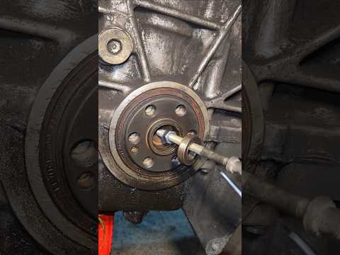 MECHANIC TRICKS AND TIPS /fly wheel bearing removal #automobile #shortsvideo #shorts #short