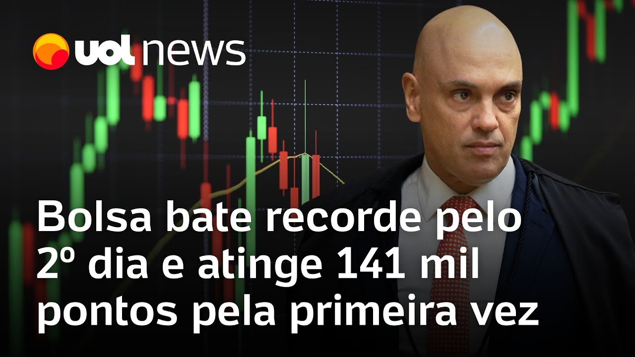 Bolsa bate recorde pelo 2º dia impulsionada pela decisão do STF sobre o IOF dólar fecha em alta