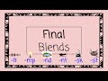 Final Blends: Reading and Spelling Practice