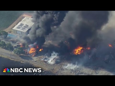 YouTube video thumbnail: Growing Outrage and Heartbreak After California Fireworks Warehouse Explosion